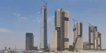 Gigantic landmarks for a new capital city