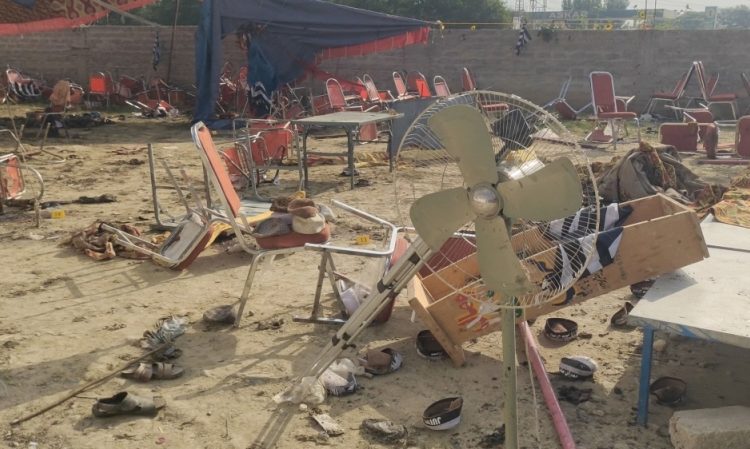 Pakistan suicide bombing death toll rises to 45 1 - Egyptian Gazette