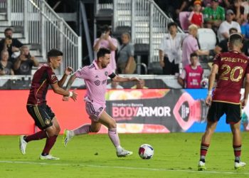 Messi scores twice as Inter Miami thrash Atlanta United 4-0