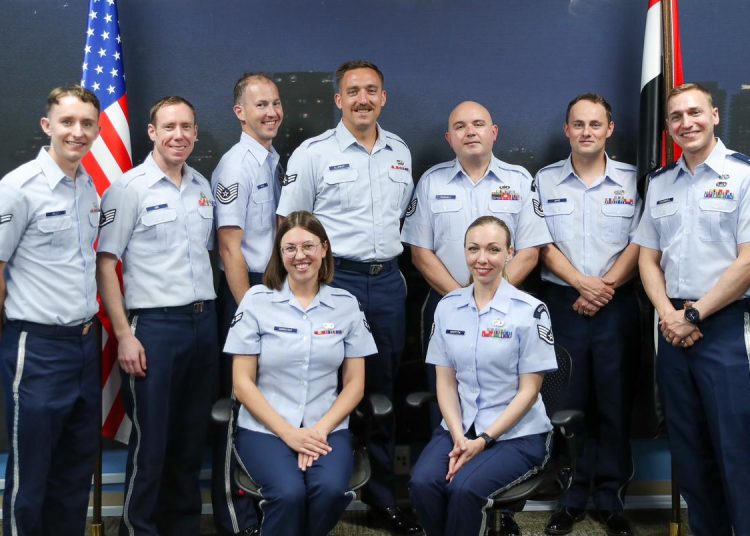 US Air Force band build bridges with music 2 - Egyptian Gazette US Air Force band build bridges with music 1 - Egyptian Gazette