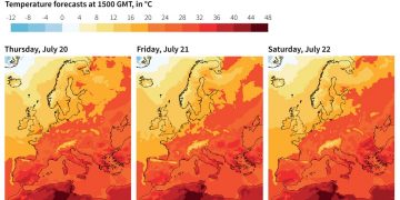 A roundup of the extreme heat hitting the globe