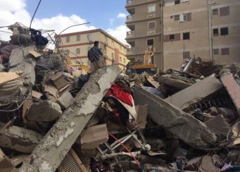 7 killed, 4 injured in building collapse in Cairo neighborhood