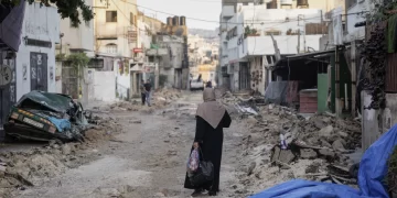 Palestinians inspect damage after Israel ends raid of West Bank camp and warns it was not a one-off