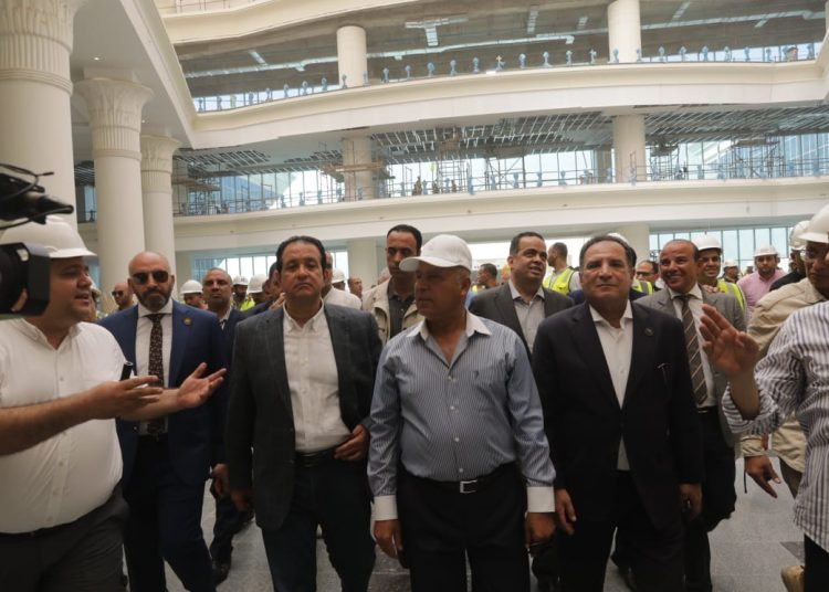 Wazir, parliamentary delegation inspect Misr Railway Station in Bashteel ahead of inauguration 1 - Egyptian Gazette