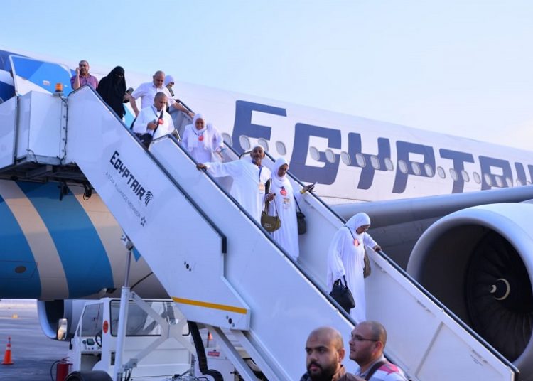 EgyptAir operates 18 flights to bring home pilgrims 1 - Egyptian Gazette