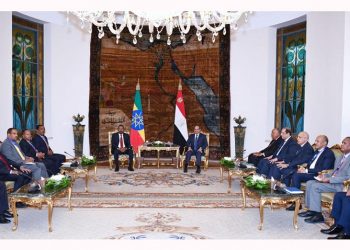 Egyptian, Ethiopian leaders agree on expediting talks to finalize agreement on GERD   