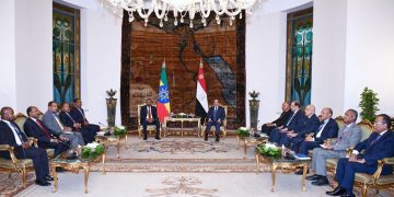 Egyptian, Ethiopian leaders agree on expediting talks to finalize agreement on GERD   