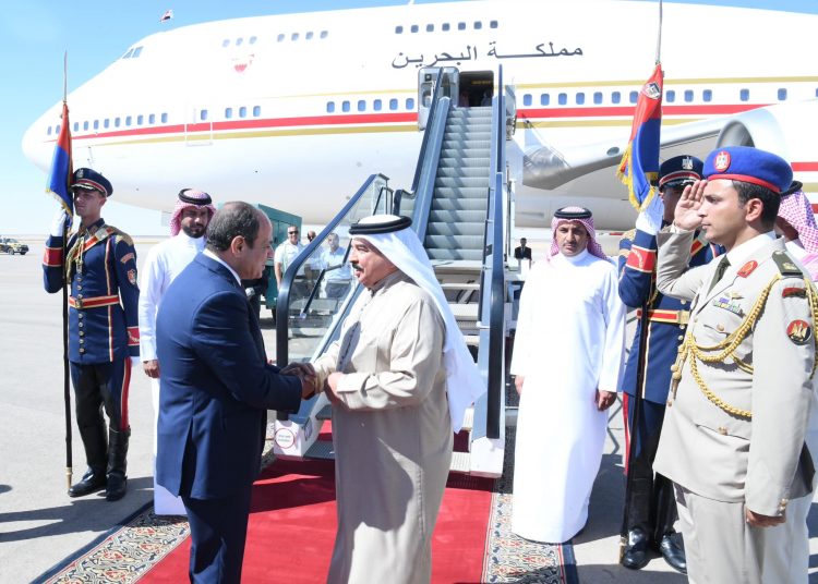 Sisi sees off Bahrain's king after visit to New Alamein 1 - Egyptian Gazette