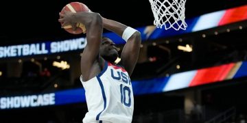 US beats Germany in final World Cup tune-up
