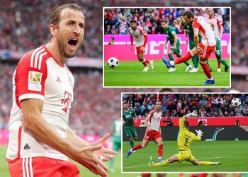 Kane scores twice as Bayern beats Augsburg