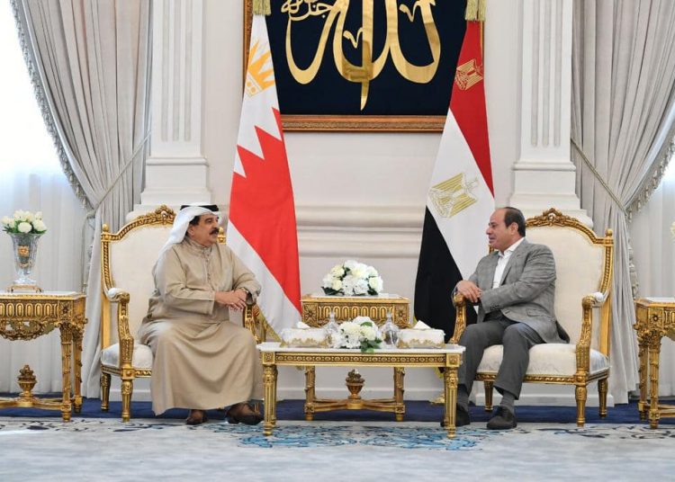 Egypt, Bahrain discuss brotherly relations 2 - Egyptian Gazette Egypt, Bahrain discuss brotherly relations 1 - Egyptian Gazette