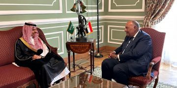 Shoukry, Saudi FM review boosting bilateral ties 1 - Egyptian Gazette Shoukry, Saudi FM review boosting bilateral ties