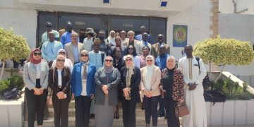 African Delegation inspects viruses clinics in mental health hospitals