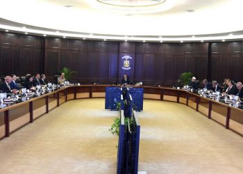 Cabinet holds its weekly meeting in New Alamein City