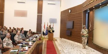 Askar witnesses implementation of specialized tactical command project 1 - Egyptian Gazette Askar witnesses implementation of specialized tactical command project
