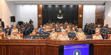 CoS oversees tactical command centres’ project by Northern Fleet