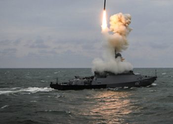 Russia keeps two missile carriers in Black Sea, volley of 12 ‘Kalibr’ missiles