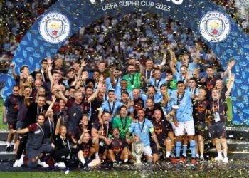 Man City sink Sevilla in shootout to win first Super Cup