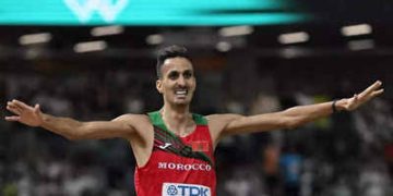 Morocco‘s El Bakkali retains 3,000m steeplechase world title