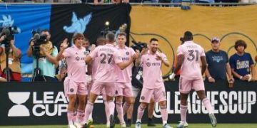 Messi on target as Miami rout Union to reach Leagues Cup final