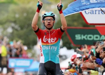 Kron wins 2nd stage of Spanish Vuelta
