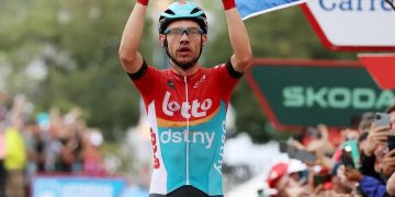 Kron wins 2nd stage of Spanish Vuelta