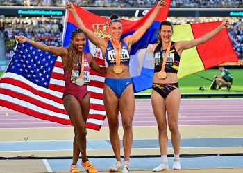 Vuleta grabs world long jump title as Stahl takes discus gold
