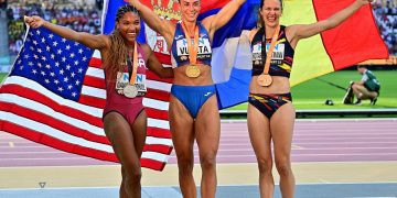 Vuleta grabs world long jump title as Stahl takes discus gold