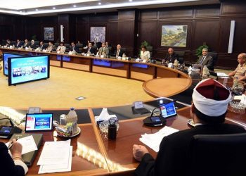 Cabinet holds its weekly meeting in New Alamein City