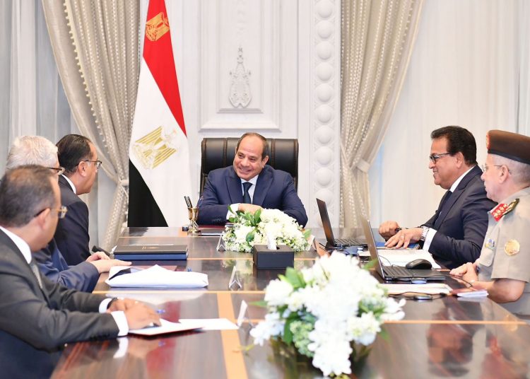 Sisi reviews efforts to upgrade healthcare system nationwide 1 - Egyptian Gazette