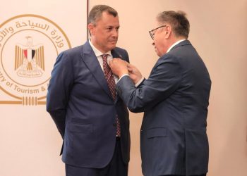 Egypt Tourism minster receives Kazakh Order of Friendship