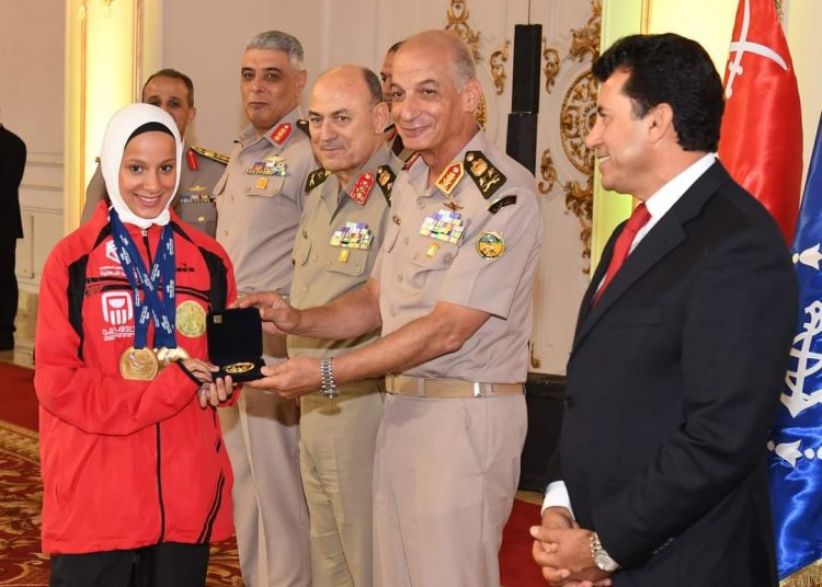 Zaki honours army, mental disabilities sports champions 1 - Egyptian Gazette