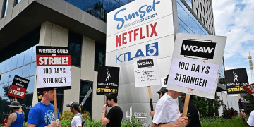 Hollywood writers slam ‘milestone of shame’ as strike hits 100 days