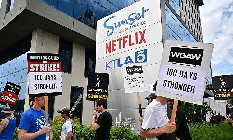 Hollywood writers slam ‘milestone of shame’ as strike hits 100 days 1 - Egyptian Gazette