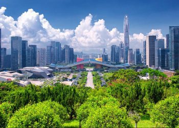 City of the future city with a human touch