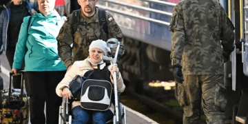 33,900 Ukrainians cross border with Poland over past 24 hrs 1 - Egyptian Gazette 33,900 Ukrainians cross border with Poland over past 24 hrs