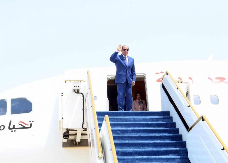 Sisi returns home, winding up visit UAE 1 - Egyptian Gazette