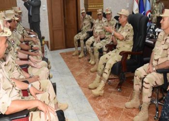 Defense min. witnesses main stage of Second Field Army mobilization command centers project