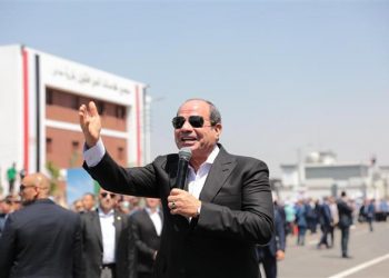 Sisi heads to Beni Suef marquee to offer condolences over Libya storm victims