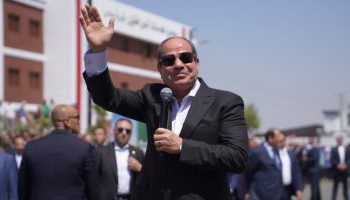 Sisi arrives in Beni Suef