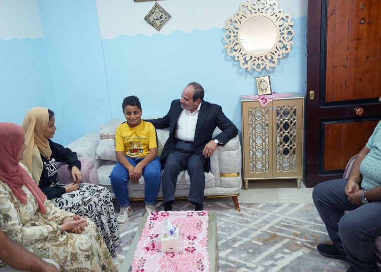 Sisi accepts invitation of woman to visit her house in Beni Suef village 1 - Egyptian Gazette