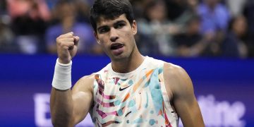 US Open: Alcaraz, Sabalenka romp into last 16 1 - Egyptian Gazette US Open: Alcaraz, Sabalenka romp into last 16