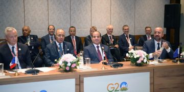 President Sisi partakes in African-European mini-summit on sidelines of G20 summit 1 - Egyptian Gazette President Sisi partakes in African-European mini-summit on sidelines of G20 summit