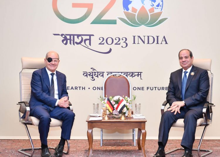 President El-Sisi Meets German Chancellor on Sidelines of G20 Summit 1 - Egyptian Gazette