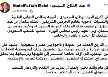 Sisi: Extended history of affection, brotherhood between Egypt, Saudi Arabia testify to profound ties 7 - Egyptian Gazette