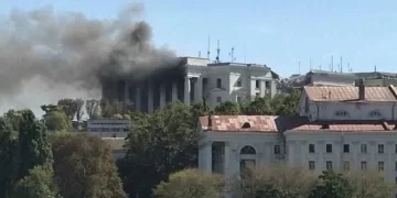 Ukraine says ‘senior’ Russian naval officers killed in HQ attack