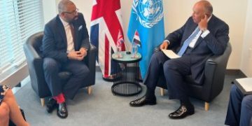 FM affirms strategic nature of ties between Egypt, Britain 1 - Egyptian Gazette FM affirms strategic nature of ties between Egypt, Britain