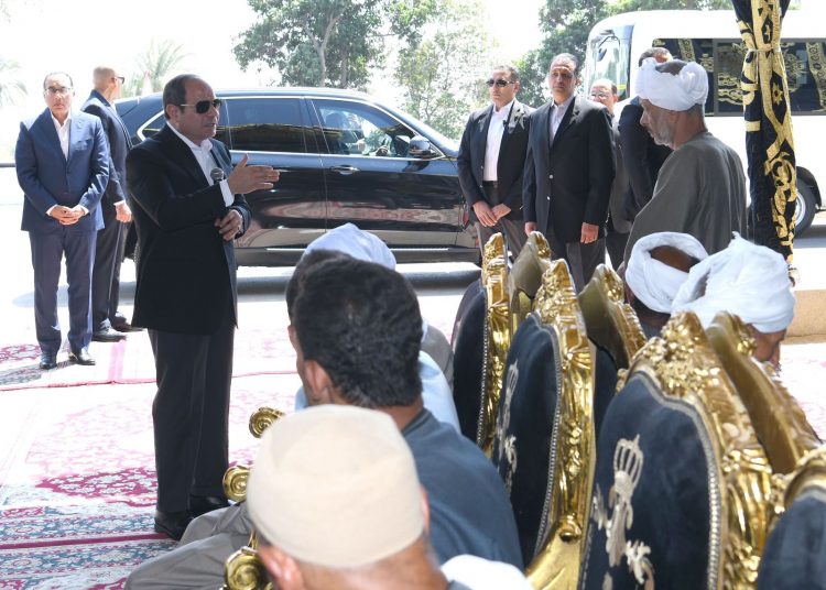 Sisi offers condolences to Beni Suef people who lost their beloved in Libya hurricane 2 - Egyptian Gazette Sisi offers condolences to Beni Suef people who lost their beloved in Libya hurricane 1 - Egyptian Gazette