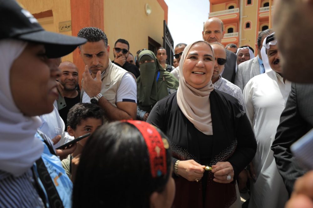 Qabbag tours social development projects in North Sinai 3 - Egyptian Gazette