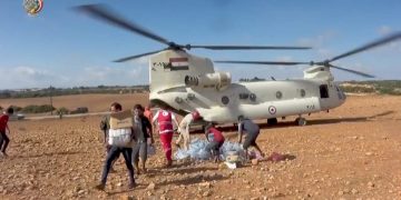 Egypt participates in rescue and relief operations in disaster-hit Libya